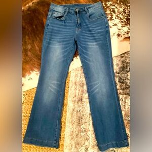 🦃 Stretchy Wide-Leg Jeans